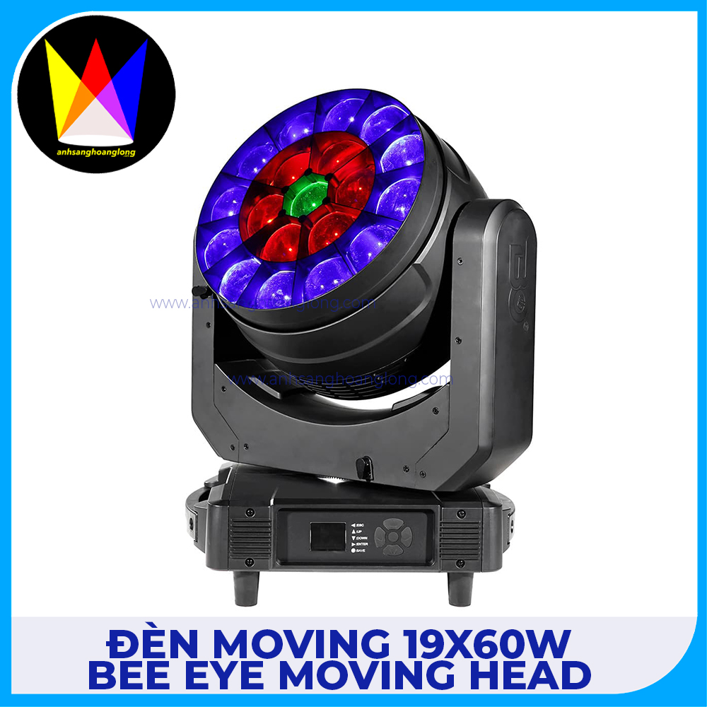 Đèn Moving 19x60W Bee Eye Moving Head
