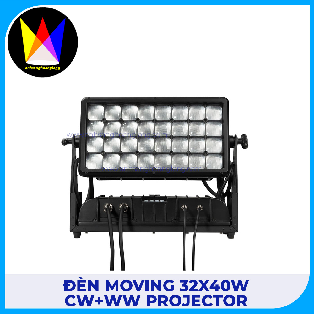Đèn Moving 32x40W CW+WW Projector