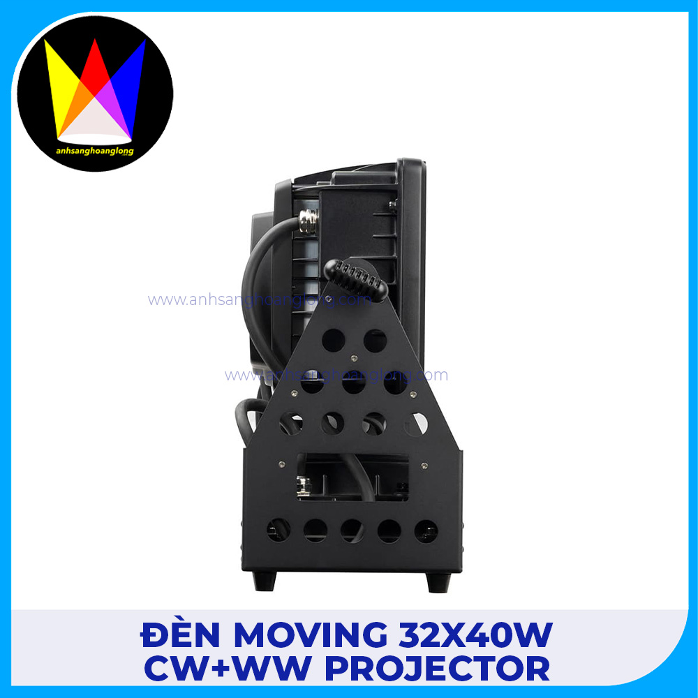 Đèn Moving 32x40W CW+WW Projector