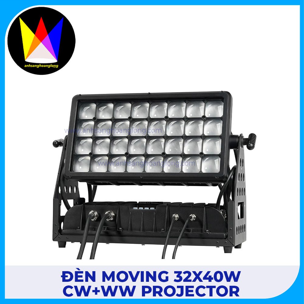 Đèn Moving 32x40W CW+WW Projector