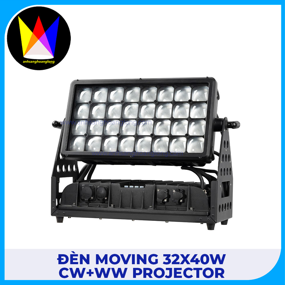 Đèn Moving 32x40W CW+WW Projector