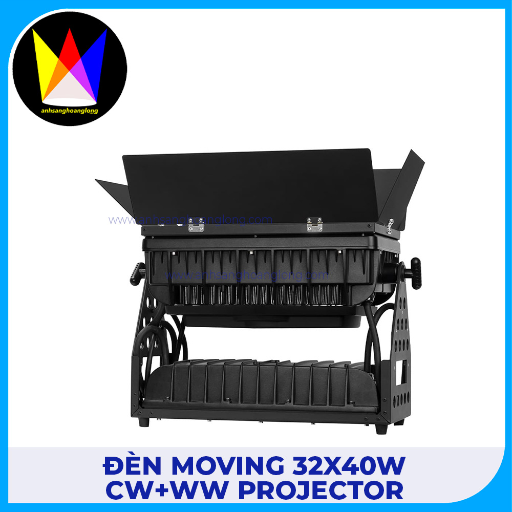 Đèn Moving 32x40W CW+WW Projector
