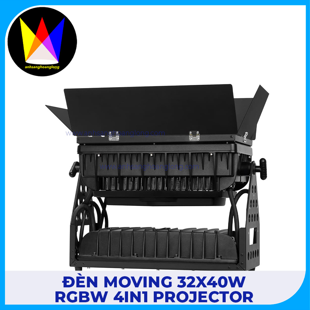 Đèn Moving 32x40W RGBW 4in1 Projector