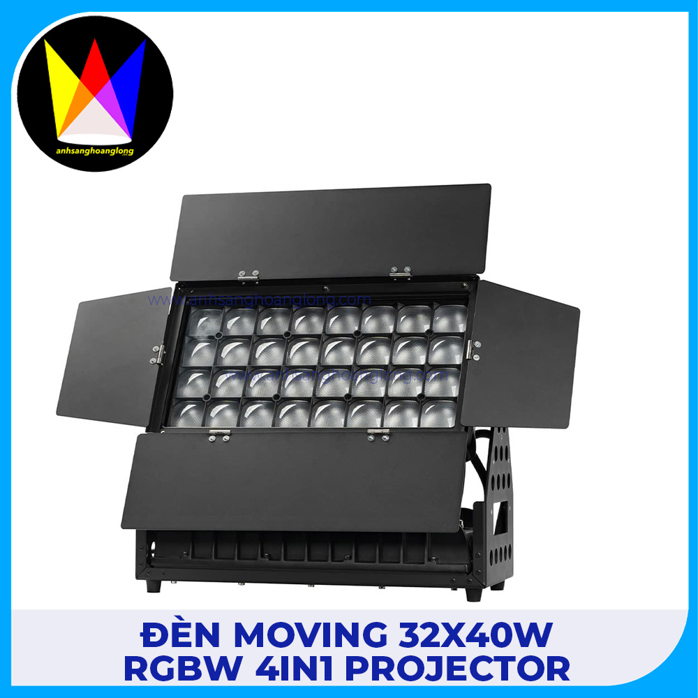 Đèn Moving 32x40W RGBW 4in1 Projector