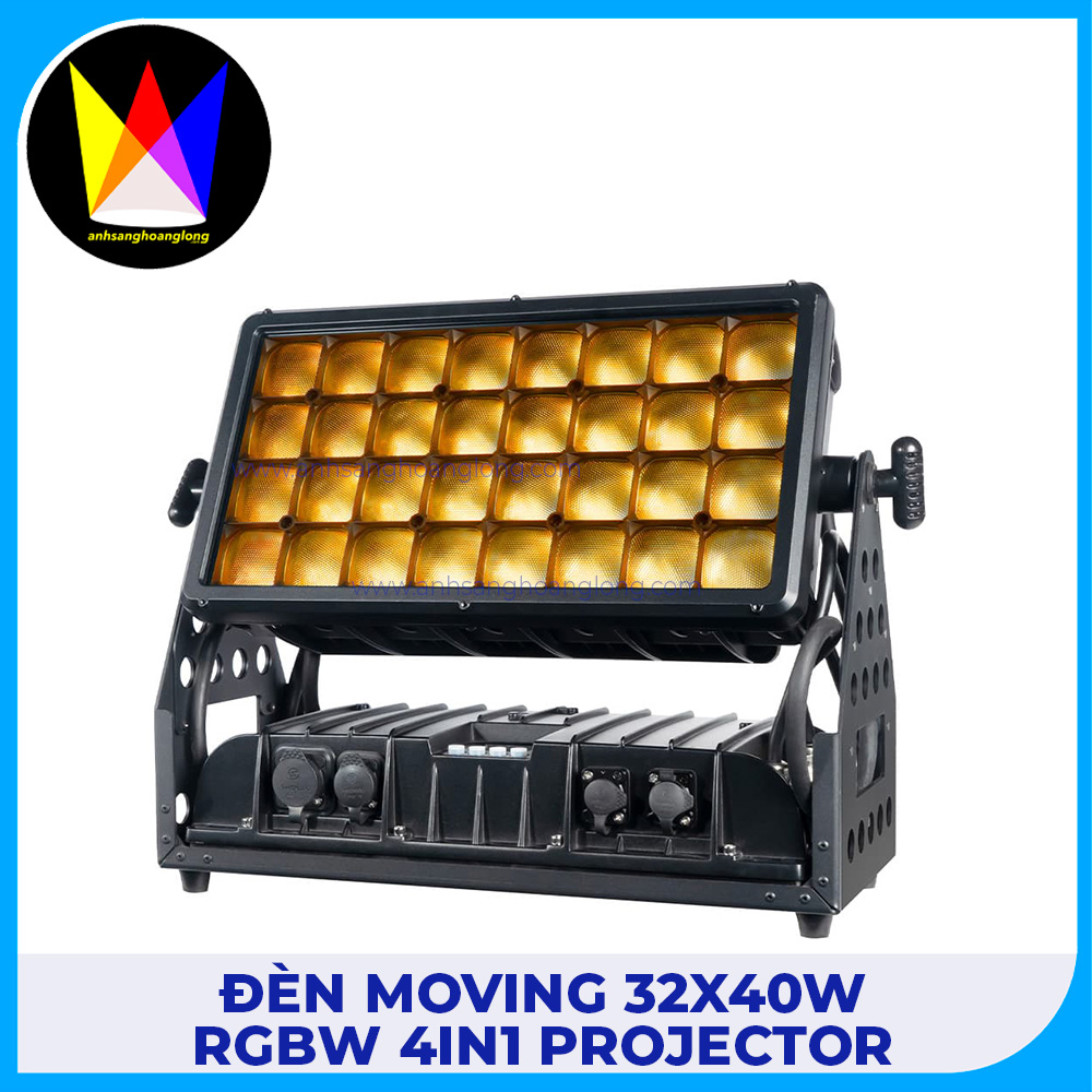 Đèn Moving 32x40W RGBW 4in1 Projector