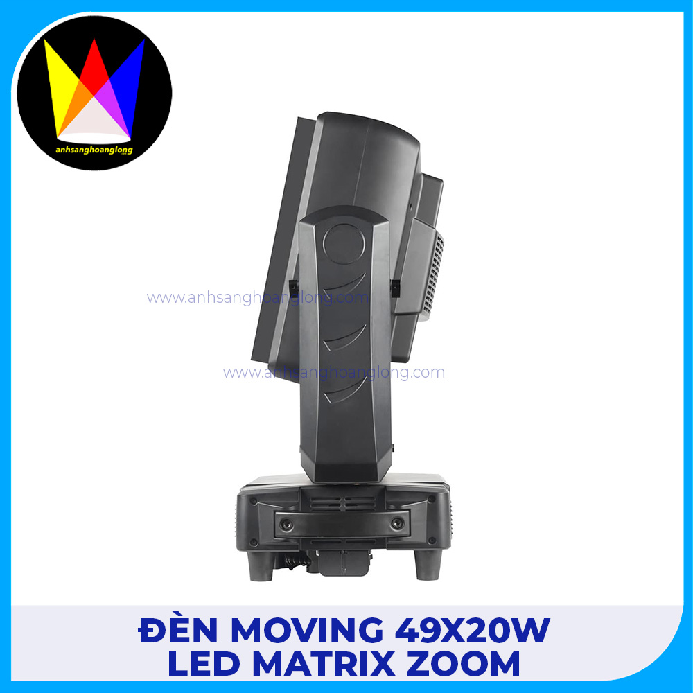 Đèn Moving 49x20W LED Matrix Zoom