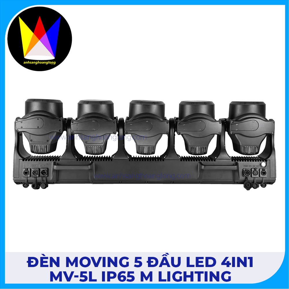 Đèn Moving 5 Đầu LED 4in1 MV-5L IP65 M Lighting