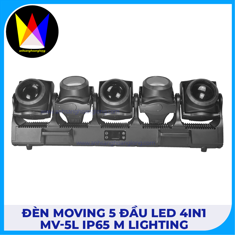 Đèn Moving 5 Đầu LED 4in1 MV-5L IP65 M Lighting