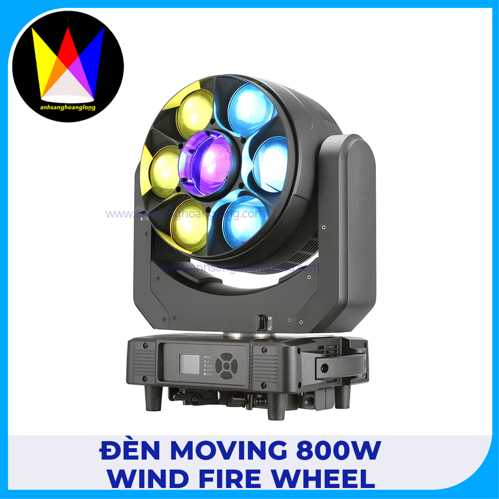Đèn Moving 800W Wind Fire Wheel