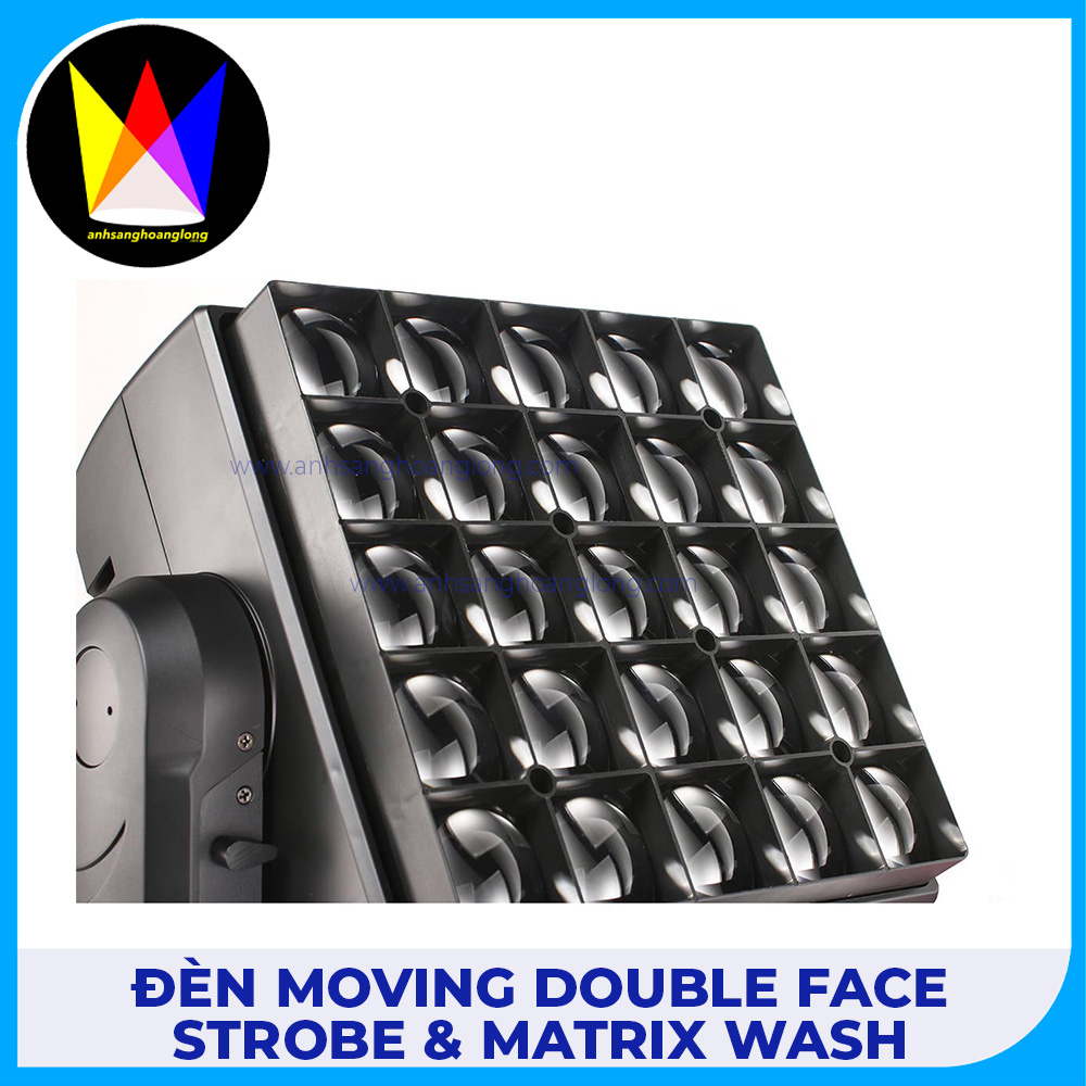 Đèn Moving Double Face Strobe & Matrix WASH