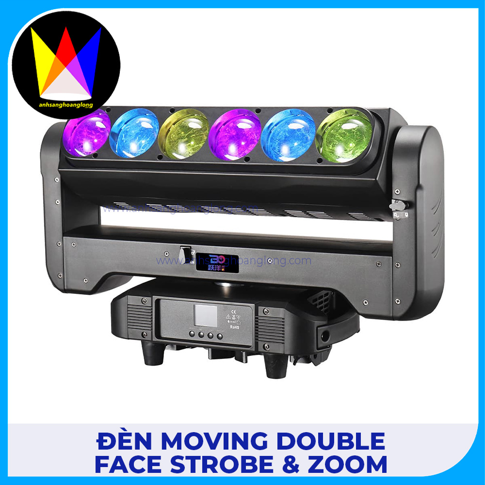 Đèn Moving Double Face Strobe & Zoom