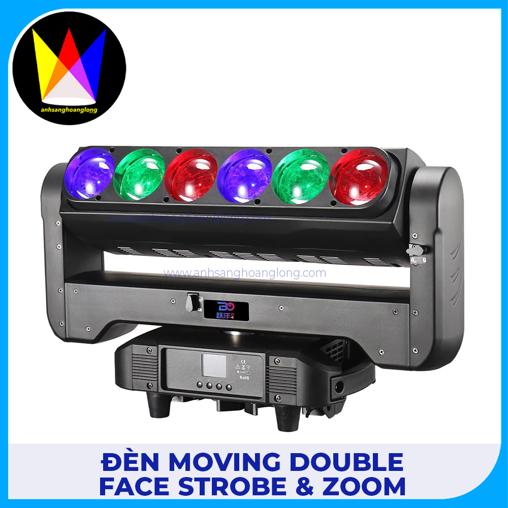 Đèn Moving Double Face Strobe & Zoom