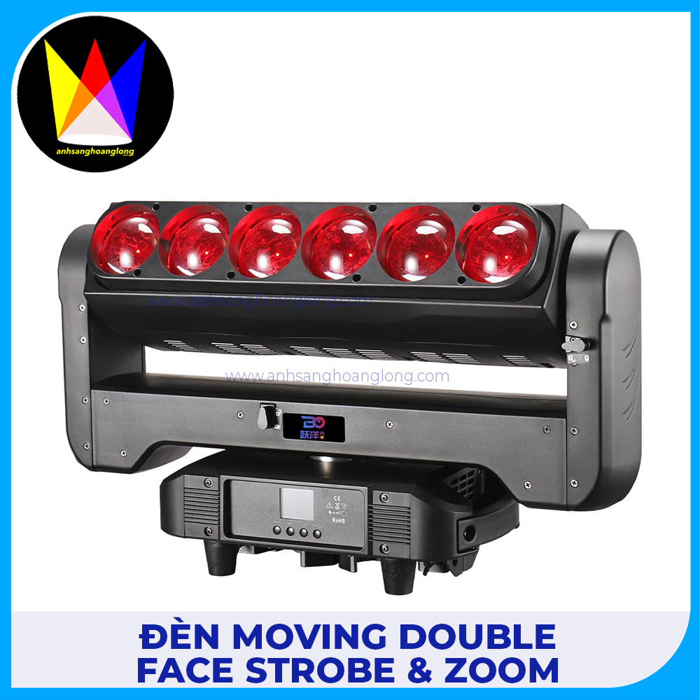 Đèn Moving Double Face Strobe & Zoom