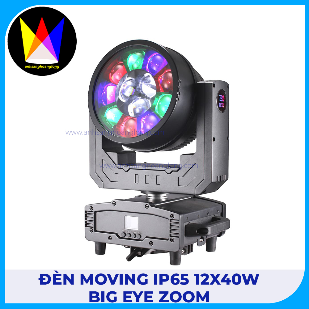 Đèn Moving IP65 12x40W Big Eye Zoom