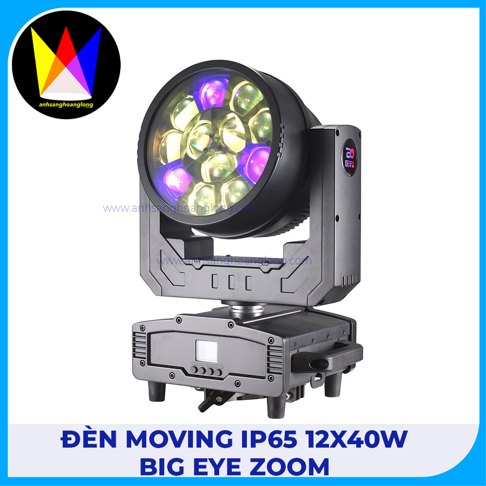 Đèn Moving IP65 12x40W Big Eye Zoom