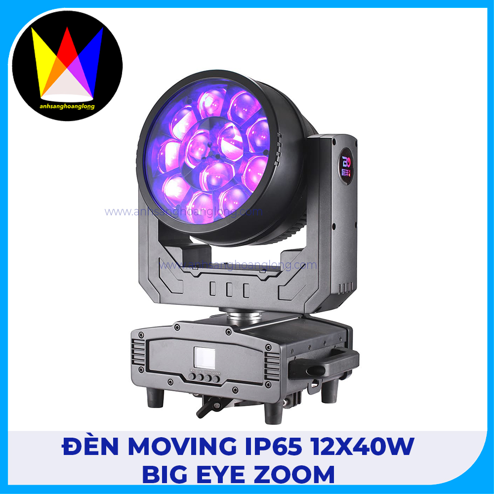 Đèn Moving IP65 12x40W Big Eye Zoom