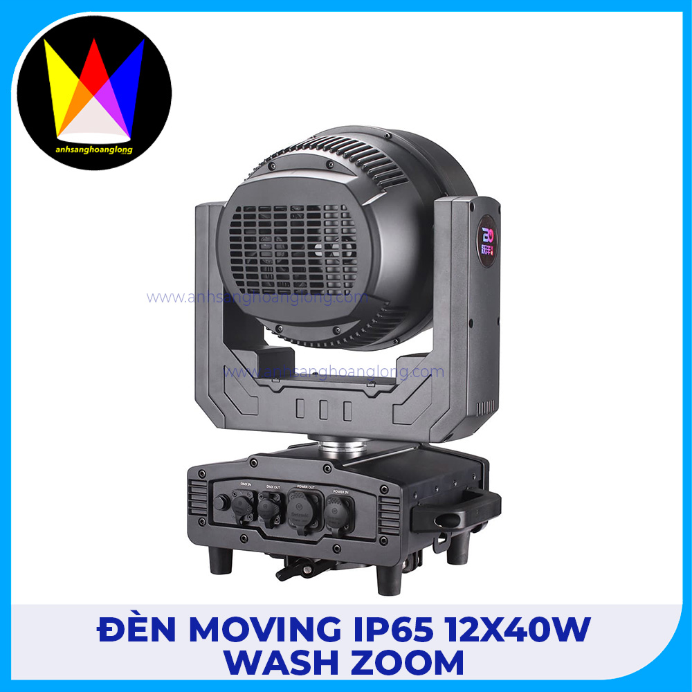 Đèn Moving IP65 12x40W WASH Zoom