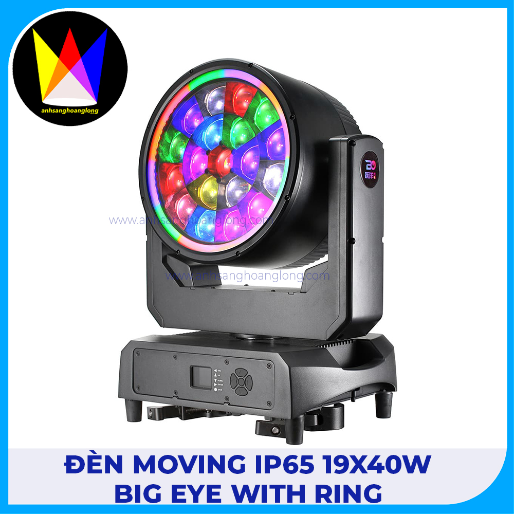 Đèn Moving IP65 19x40W Big Eye With Ring