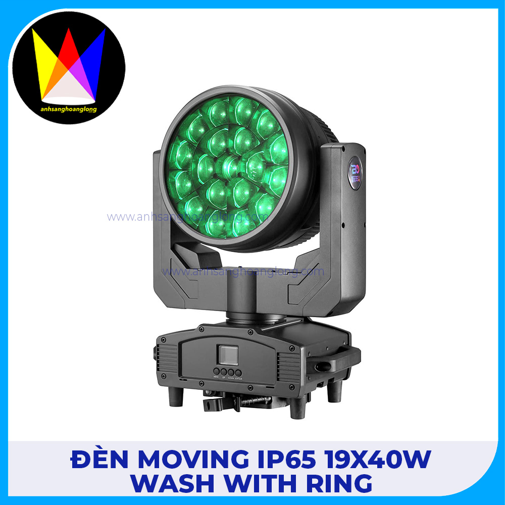 Đèn Moving IP65 19x40W Wash With Ring