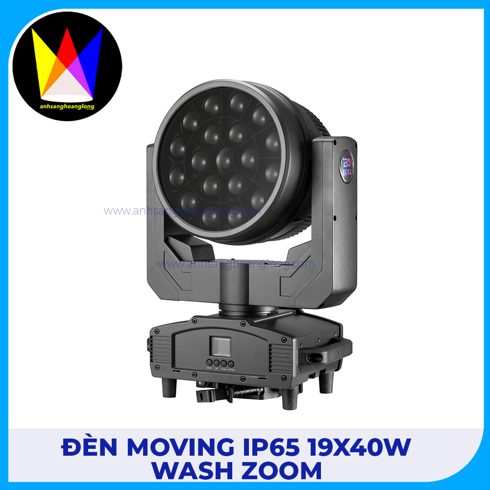 Đèn Moving IP65 19x40W WASH Zoom