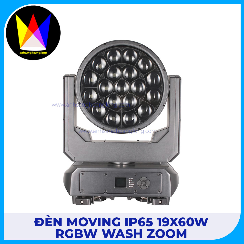 Đèn Moving IP65 19x60W RGBW WASH Zoom