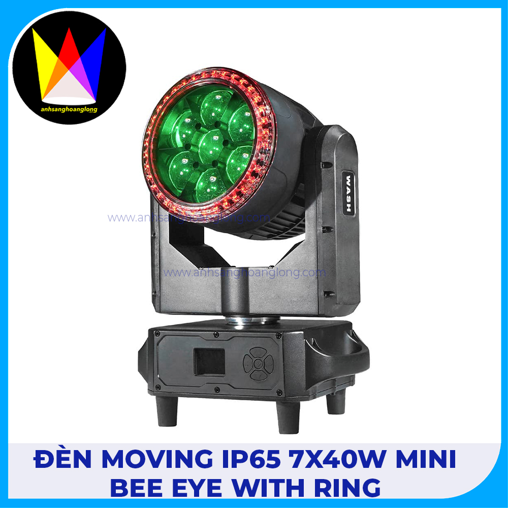 Đèn Moving IP65 7x40W Mini Bee Eye with Ring