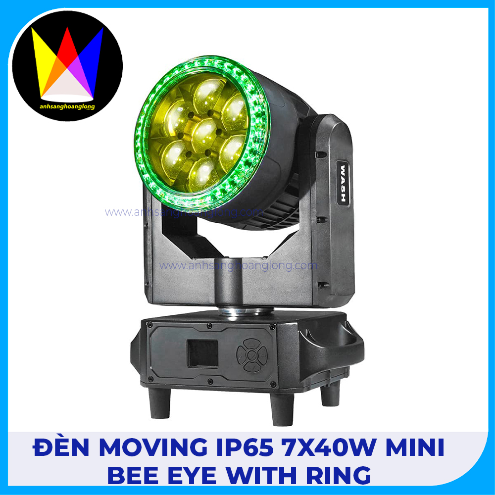 Đèn Moving IP65 7x40W Mini Bee Eye with Ring