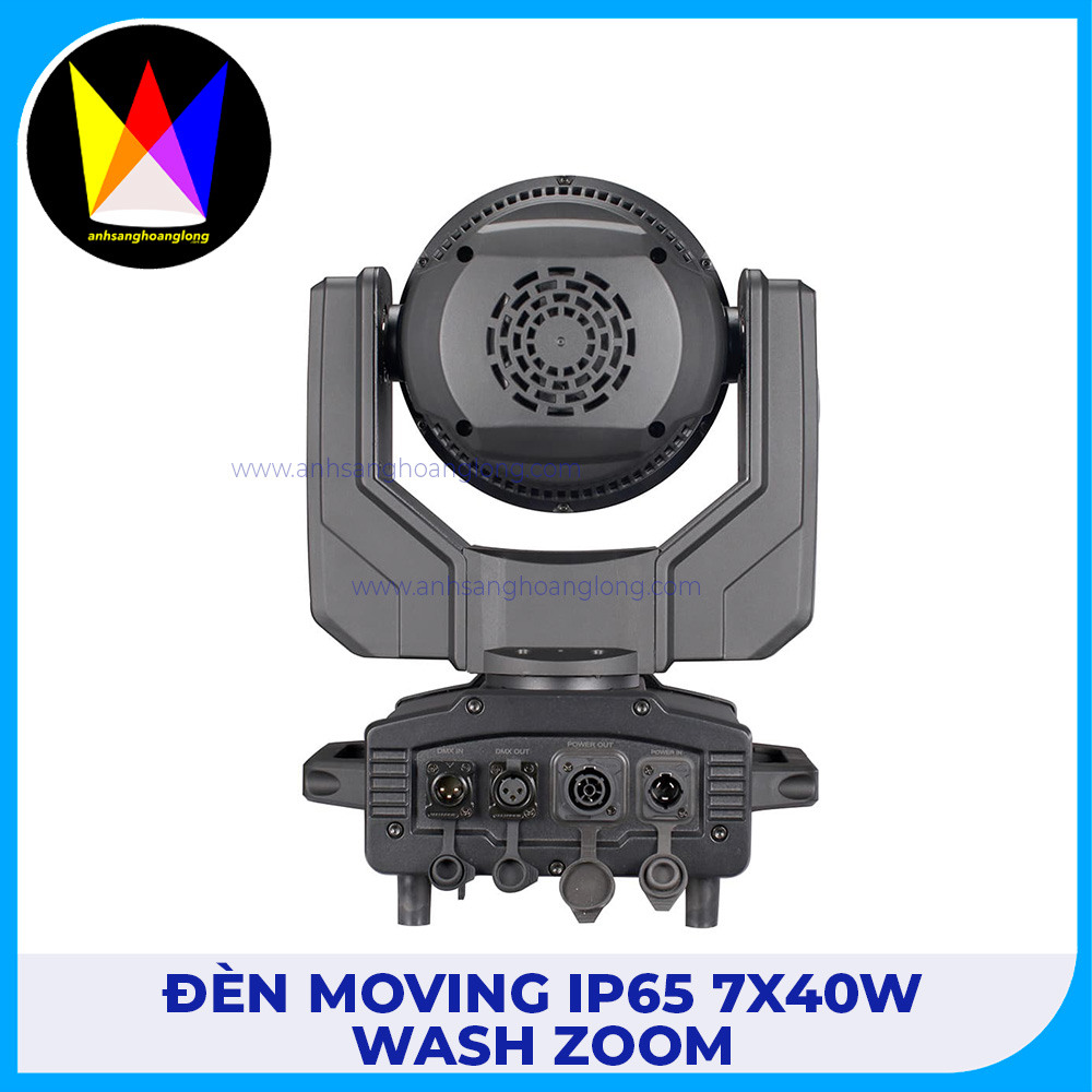 Đèn Moving IP65 7x40W WASH Zoom