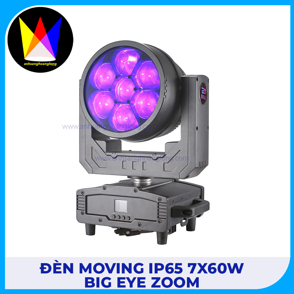 Đèn Moving IP65 7x60W Big Eye Zoom