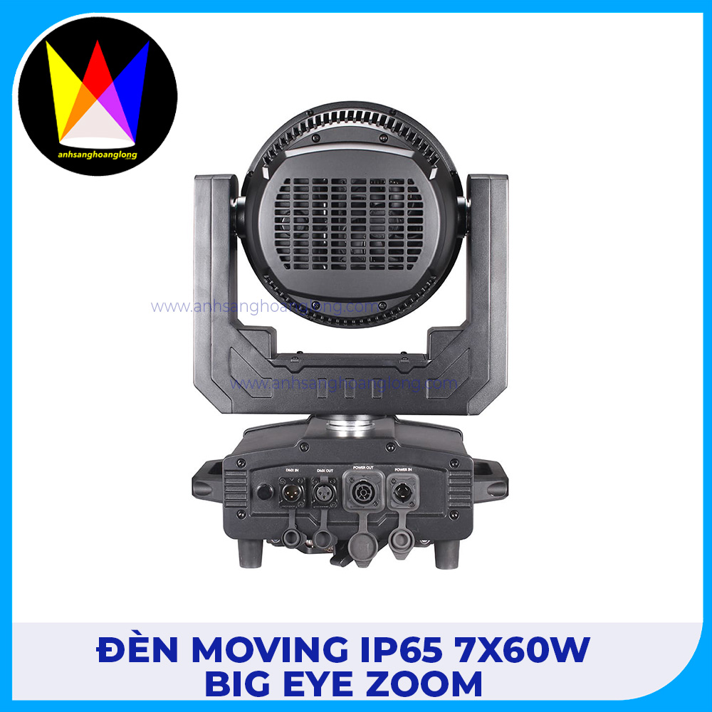 Đèn Moving IP65 7x60W Big Eye Zoom