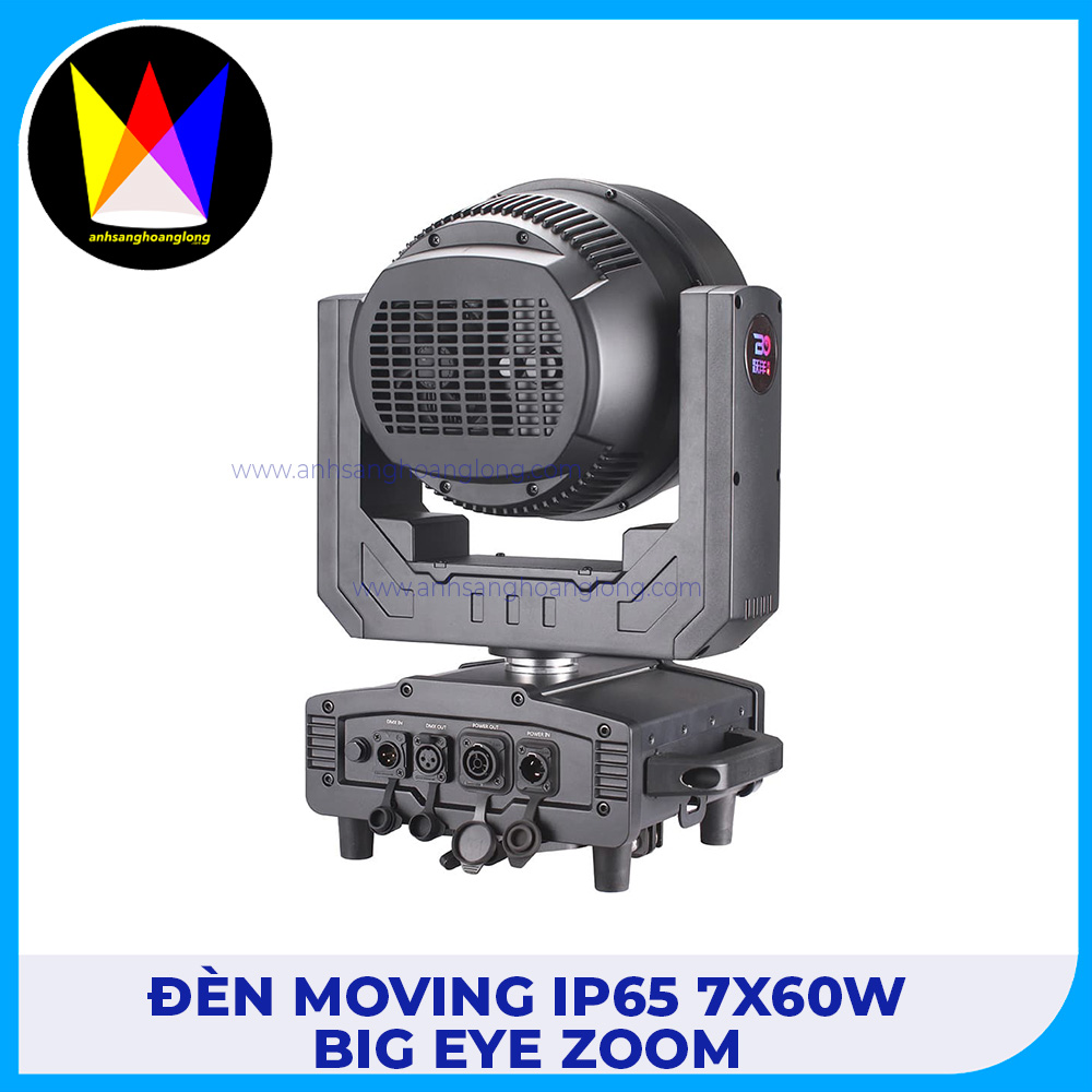 Đèn Moving IP65 7x60W Big Eye Zoom