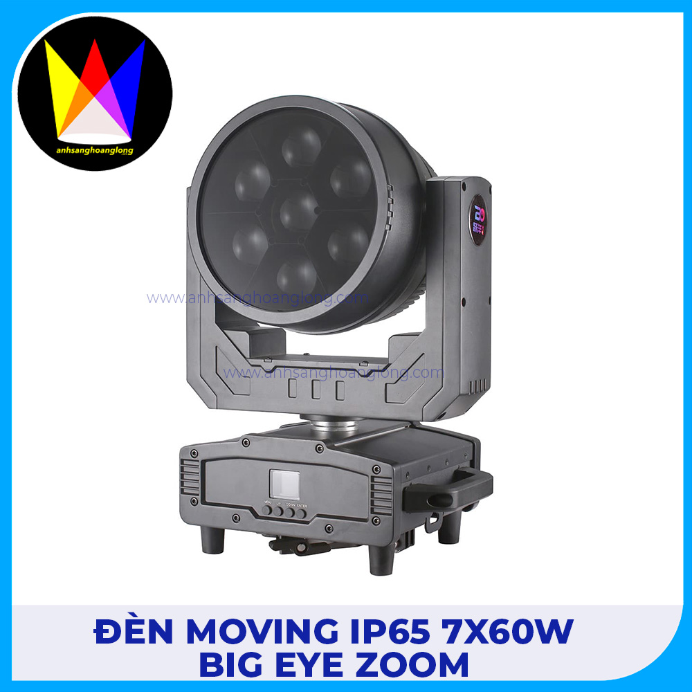 Đèn Moving IP65 7x60W Big Eye Zoom