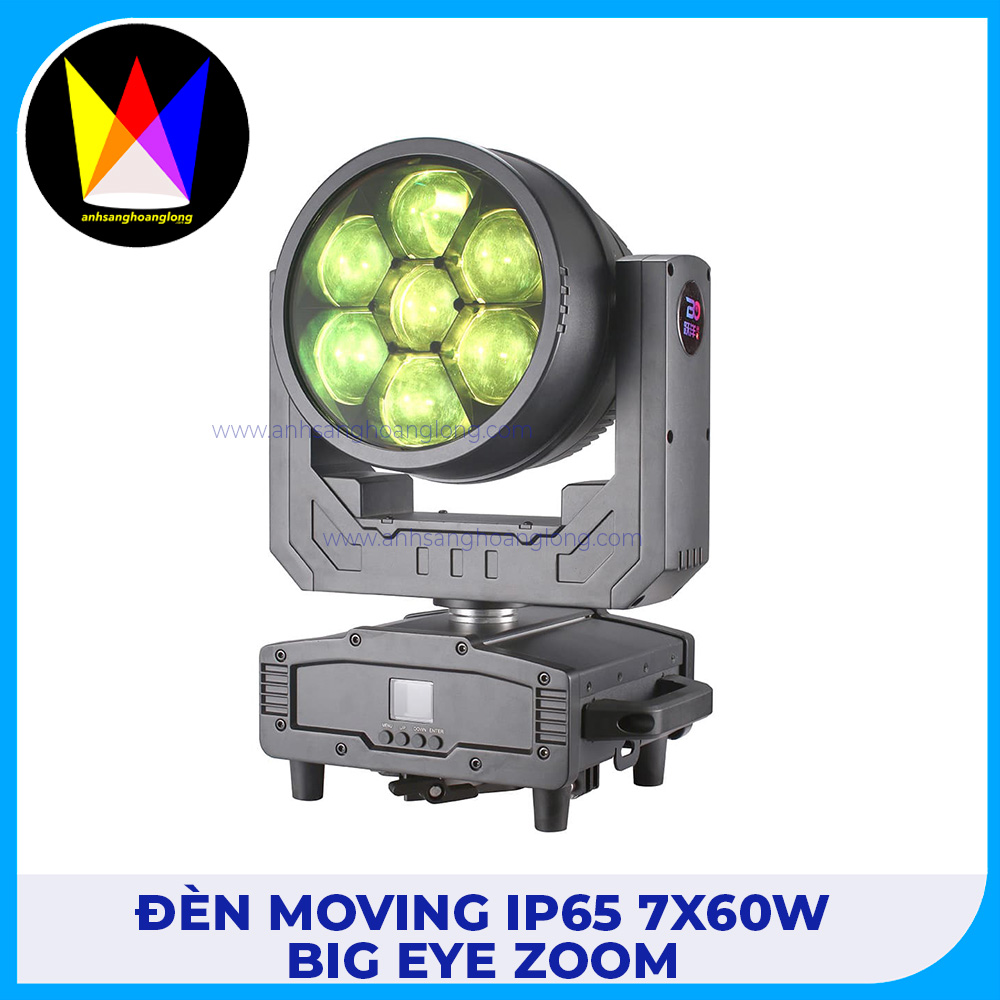 Đèn Moving IP65 7x60W Big Eye Zoom