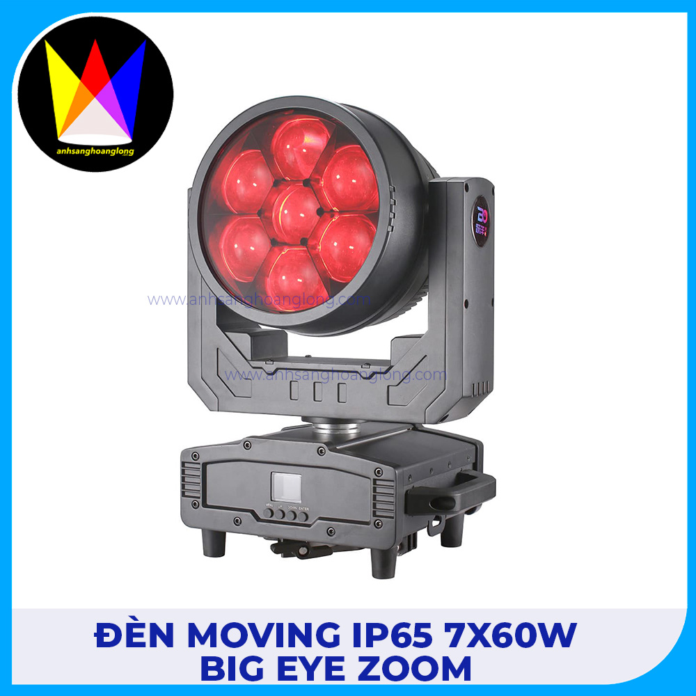 Đèn Moving IP65 7x60W Big Eye Zoom