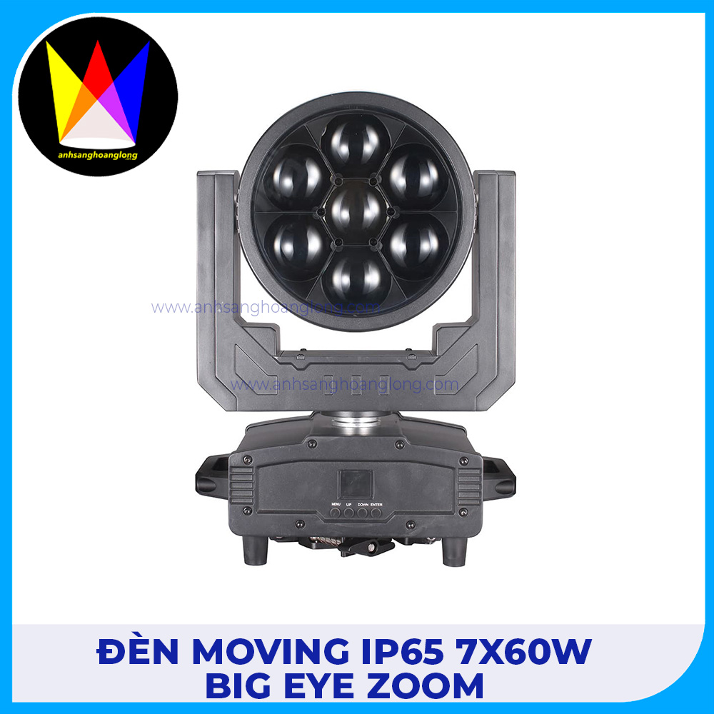 Đèn Moving IP65 7x60W Big Eye Zoom