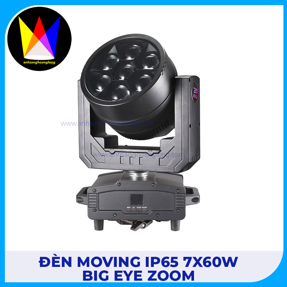 Đèn Moving IP65 7x60W Big Eye Zoom