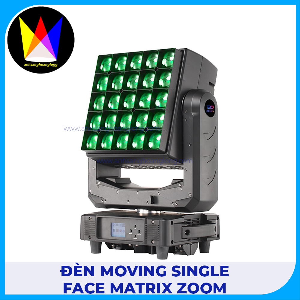 Đèn Moving Single Face Matrix Zoom