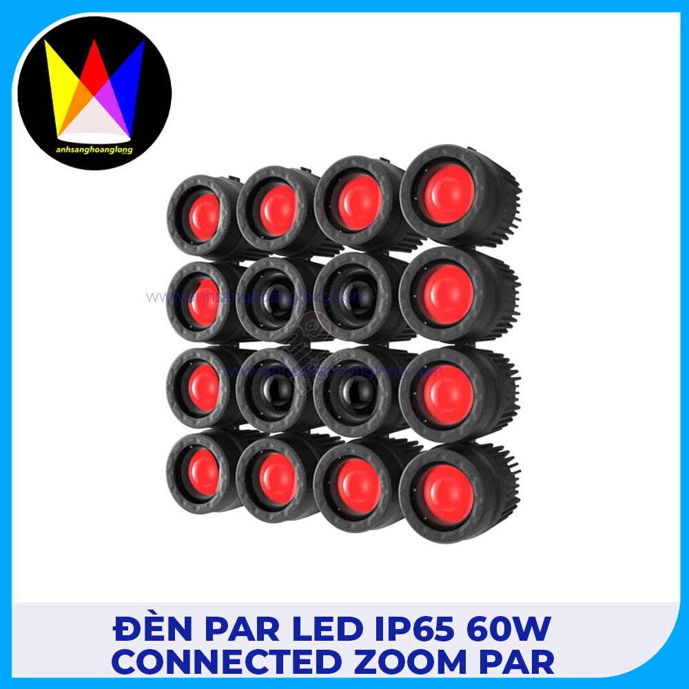Đèn Par Led IP65 60W Connected Zoom Par