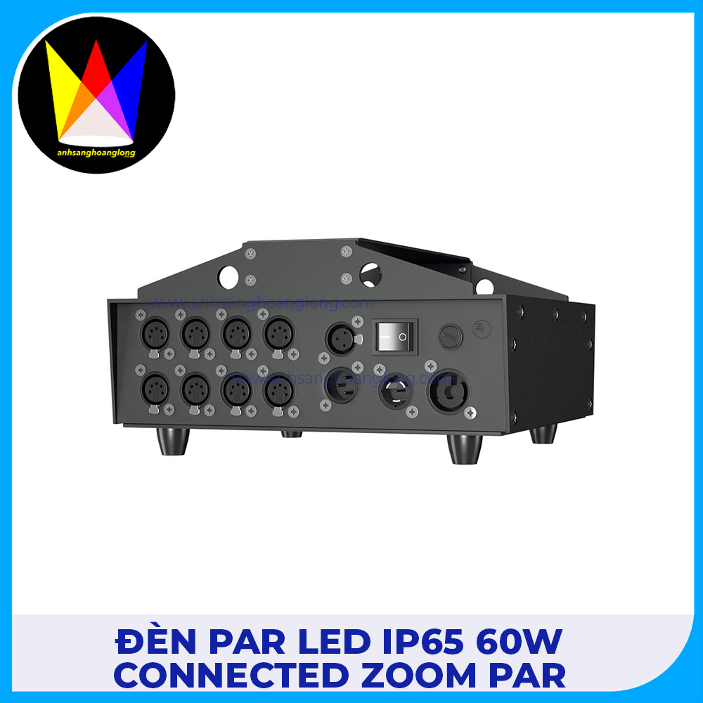 Đèn Par Led IP65 60W Connected Zoom Par
