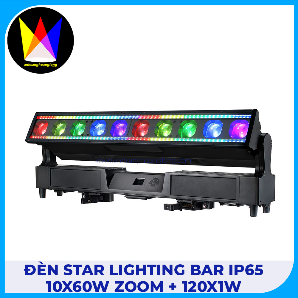Đèn Star Lighting Bar IP65 10x60W Zoom+120x1W