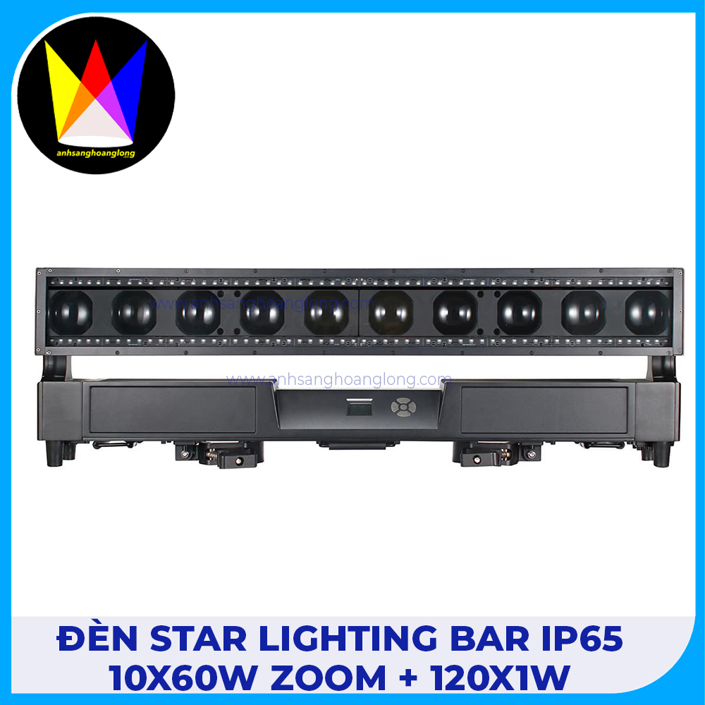 Đèn Star Lighting Bar IP65 10x60W Zoom+120x1W