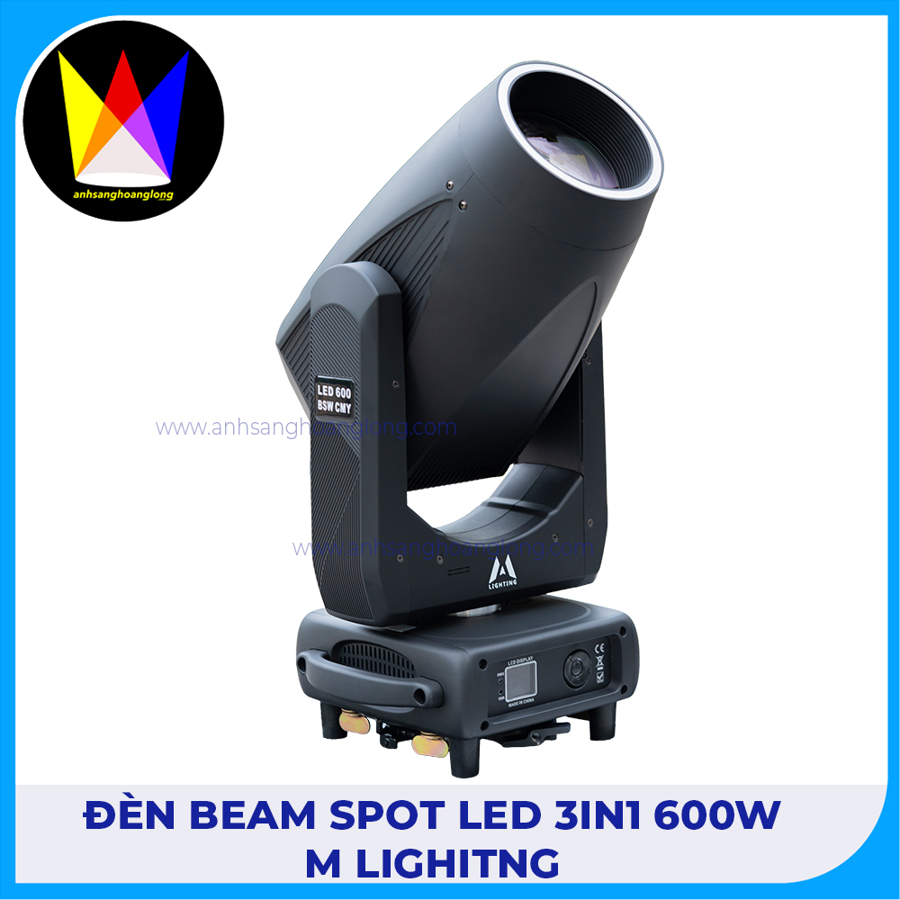 Đèn Beam Led Spot 3in1 - Mã SL-600W - M Lighitng