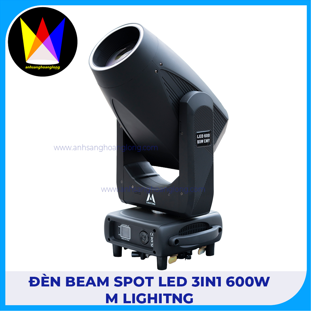 Đèn Beam Led Spot 3in1 - Mã SL-600W - M Lighitng