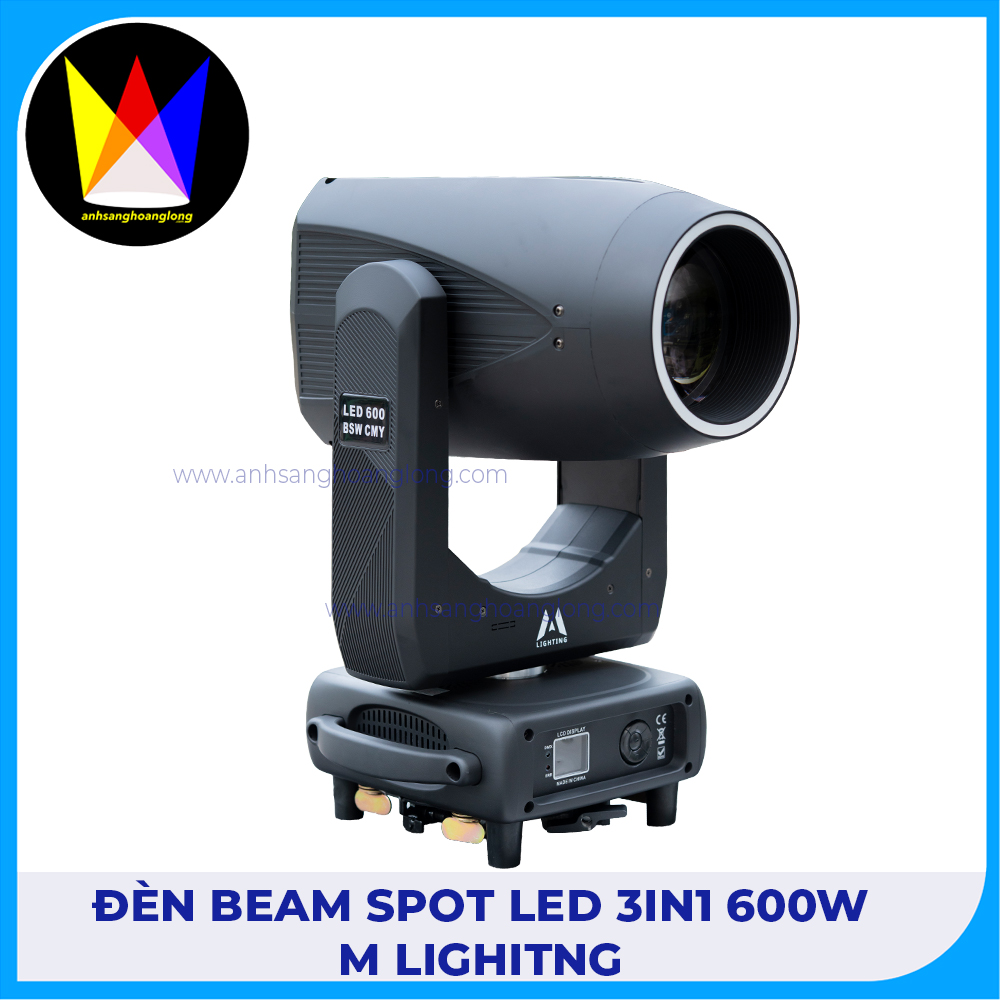 Đèn Beam Led Spot 3in1 - Mã SL-600W - M Lighitng