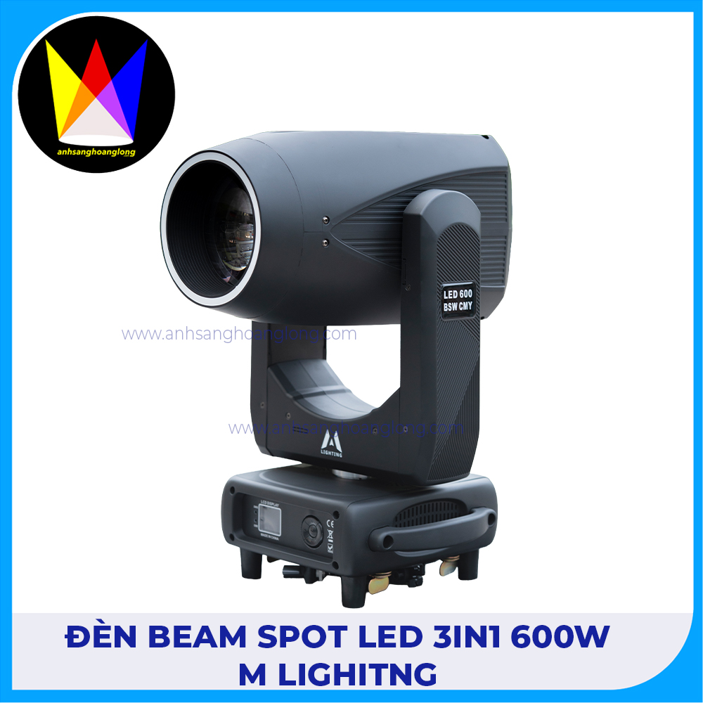 Đèn Beam Led Spot 3in1 - Mã SL-600W - M Lighitng