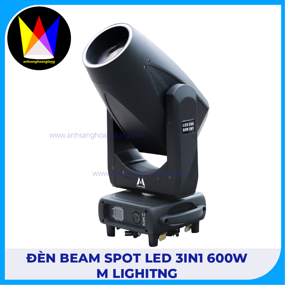 Đèn Beam Led Spot 3in1 - Mã SL-600W - M Lighitng