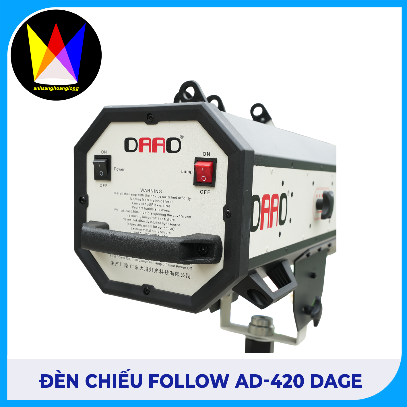 Đèn Chiếu Follow AD-420 Dage