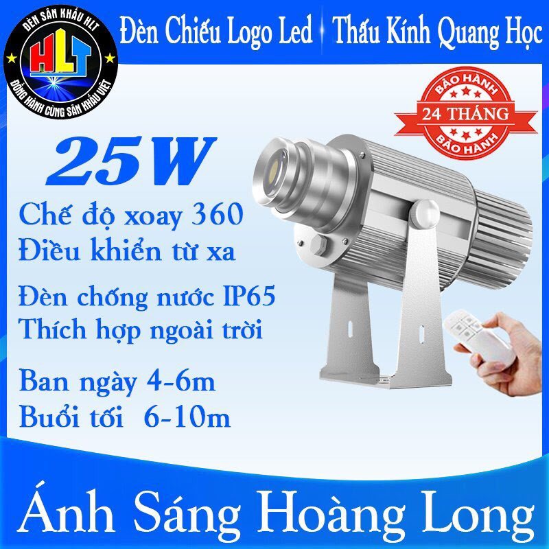 Đèn Chiếu Logo Chống Nước 25w