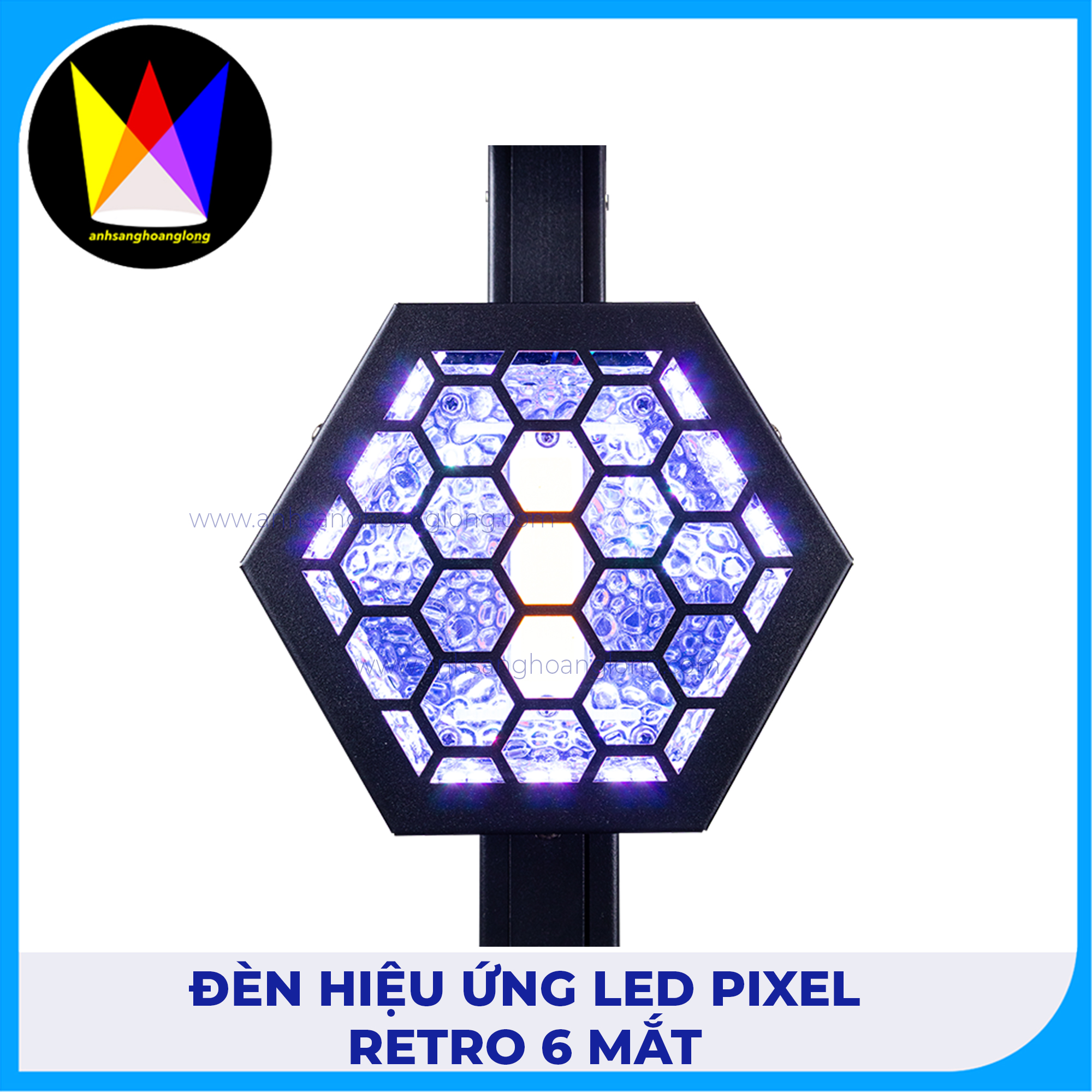 Đèn Hiệu Ứng LED Pixel Retro 6 Mắt