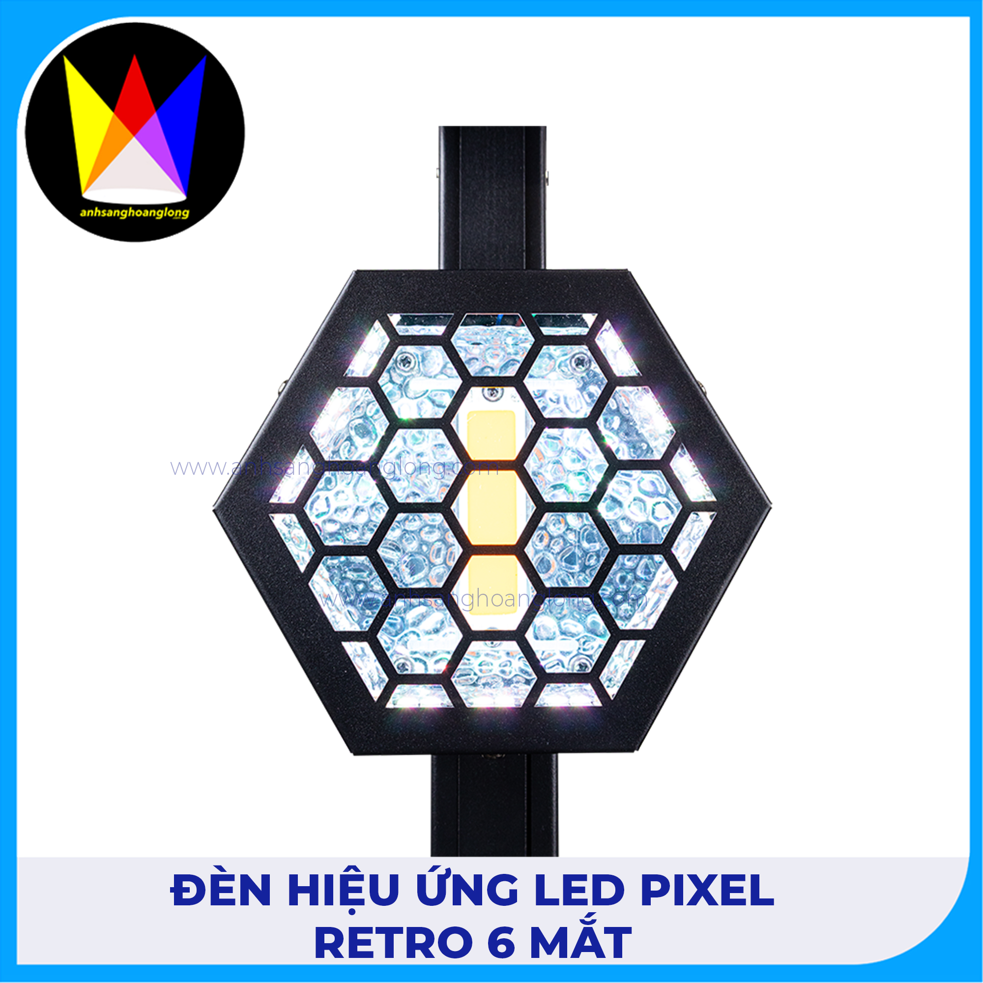 Đèn Hiệu Ứng LED Pixel Retro 6 Mắt
